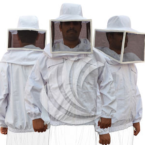 Traje de Apicultura Completo, Ropa de Protección para Apicultores, Chaqueta con Velo Cuadrado de Seguridad, Suministro al por Mayor - Product Image 2