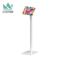 Soporte de Seguridad para Tablet LSF01-B de 10 y 13 Pulgadas, Soporte de Exhibición Antirrobo con Base para Piso, Personalizable, para iPad