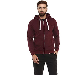 Sudadera con capucha de algodón 100% de felpa francesa de alto gramaje para hombre, con cremallera completa, bordado personalizado y estampado en relieve, OEM, al por mayor - Product Image 1