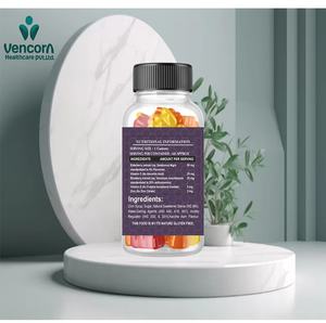 Gomitas de Vitamina C Premium OEM ODM Marca Privada Nutrición para Adultos Sabor Naranja Producción a Granel - Product Image 2