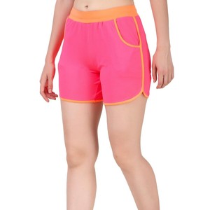 Pantalones cortos con cordón informales de poliéster deportivo para mujer al por mayor, pantalones cortos ajustados para ir al gimnasio, pantalones cortos de verano para mujer - Product Image 5