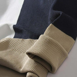 Sweat-shirt pour homme en molleton 100% coton, col roulé, coupe classique, écologique et durable, idéal pour la broderie, style sport et streetwear - Product Image 4