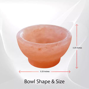 Himalayan Salt Crockery Round <b>Balls</b> Eco-Friendly Bowl Natural Crystal Love Gift Handcrafted Natural Crafts - Product Image 5