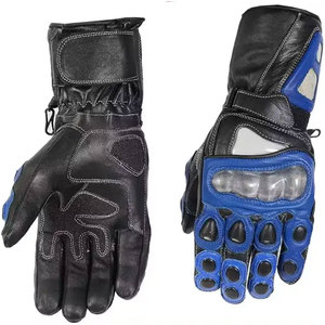 Gants de moto de course en cuir de vachette de haute qualité Prix de gros Gants de meilleure qualité Gants en cuir Mitaines - Product Image 1
