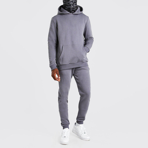 Conjunto Deportivo Personalizado para Hombre, Sudadera con Capucha y Pantalones Ajustados de 2 Piezas, con Bolsillos Tipo Cargo, Chándal para Correr - Product Image 1