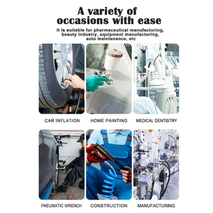 Compresor de Aire Portátil de Alta Potencia <span class=keywords><strong>7</strong></span>.5KW, Lubricado, con Tanque de 200L, Refrigerado por Aire y Accionado por Correa, de Fábrica China, Venta al Por Mayor - Product Image 6