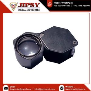 Lupa de Joyero con Aumento de 10X, Tipo Triplete, 21 mm de Diámetro, Acabado Anodizado Negro para Reparación de Relojes, Diamantes, Monedas, Herramientas de Inspección - Product Image 6