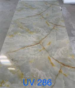 Vietnam moderno mármol UV PVC hoja directo de fábrica ignífugo UV resistente a la humedad decoraciones Panel WA 0084 968 974 para - Product Image 6