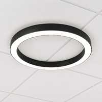 Luminaire suspendu LED circulaire pour salles de formation, salles de classe et bureaux