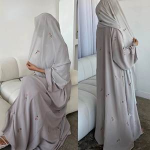 Nouveau design de vêtements islamiques pour femmes abaya moderne abaya vêtements musulmans robe abaya - Product Image 2