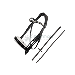 Brida para Caballo al por Mayor en Estilo Inglés, Hecha con Cuero Auténtico que Ofrece Rendimiento y Personalización, Cabestro para Caballo - Product Image 3