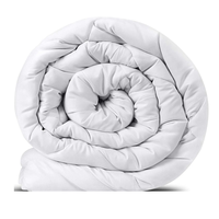 Ensemble de couette matelassée en coton 100% de qualité supérieure avec logo personnalisé imprimé, disponible à prix de gros avantageux