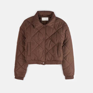 Chaqueta de Invierno para Mujer con Cierre de Cremallera, Estampado, Tejido Transpirable de Softshell, Impermeable, Estilo Urbano - Product Image 1