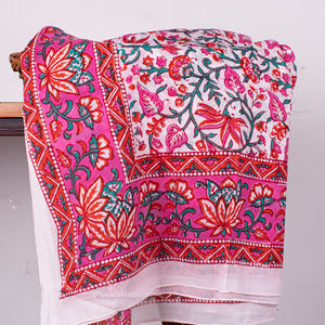 Bufanda Larga de Algodón Estampada para Uso Diario, Suave y Transpirable, Accesorio de Verano y Primavera para Mujer, Ideal para Atuendos Casuales de Oficina - Product Image 5