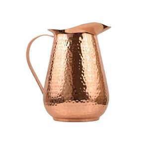 Pichet en cuivre 100% pour restaurants, maisons et villas de luxe Pichet en cuivre 100% Pichet à eau pour bienfaits pour la santé Sans maladie - Product Image 1