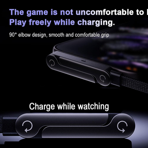 Câble USB-C vers C Premium 1m Noir 3 en 1 3A Charge Rapide Synchronisation de Données Haute Vitesse pour Android et MacBook - Product Image 3