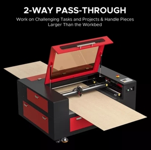 เครื่องแกะสลักเลเซอร์สำหรับแกะสลัก80W 24*36 CO2 - Product Image 4