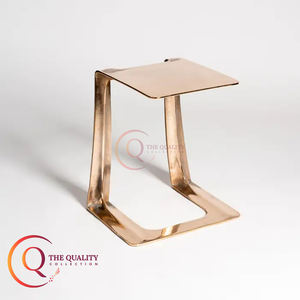 Table d'appoint de canapé créative métallique meubles de chambre à coucher d'hôtels Table d'appoint de café de luxe Table d'appoint de décoration intérieure au design moderne - Product Image 5