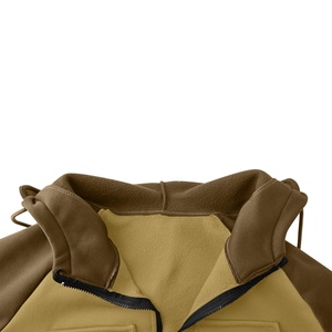 เสื้อฮู้ดดี้ทรงครอปคุณภาพสูง งานปักลายวินเทจแบบดิสเทรส ตัดเย็บพิเศษ ซักย้อมสีแบบแอซิดสโตนวอช สำหรับผู้ชาย - Product Image 4