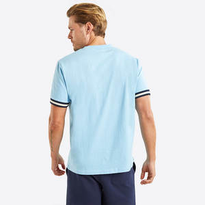 T-shirt d'été 100 % coton pour homme, design personnalisé avec impression numérique, respirant, manches courtes, coupe ample, tissu toile, logo sur le devant - Product Image 2