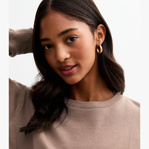 Sudadera corta directa del fabricante para mujer, Sudadera con capucha de gran tamaño de lana suave, diseño personalizado, servicios de etiquetas y embalaje - Product Image 2