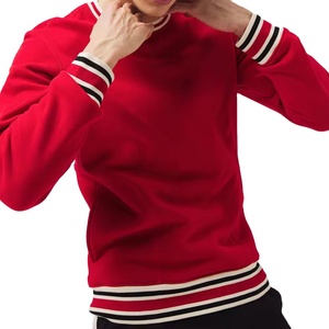 Wholesale Unisex Oversized <b>Sweatshirts</b> Men Long Sleeves Cotton <b>Plain</b> <b>Sweatshirt</b> Pullover <b>Sweatshirt</b> for Men 2027 - Product Image 2