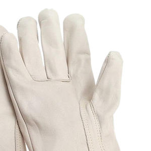 Guantes DE SEGURIDAD DE CUERO dividido de vaca de alta resistencia más vendidos Guantes DE TRABAJO ignífugos antideslizantes para trabajo de soldadura industrial y Tig PPE - Product Image 2