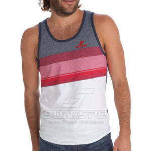 Camiseta sin mangas para hombre más vendida, camiseta de entrenamiento de secado rápido de alta calidad para verano, punto informal, diseño liso activo - Product Image 2