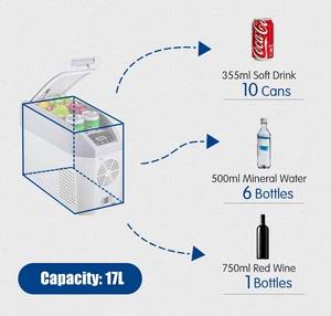 Congelador/Refrigerador Portátil con Compresor para Camiones, Tractores y Autobuses - 12V-24V/AC 220-240V - Product Image 6