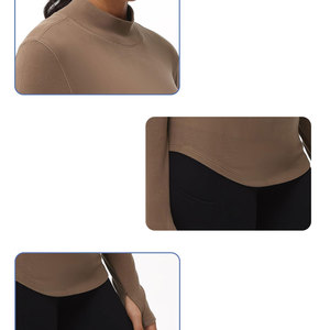 Horse <b>Riding</b> Base Layer Shirt Women's New Arrival Long Sleeve Outdoor Sports Breathable Quick Dry <b>Riding</b> Base Layer Women's - Product Image 5