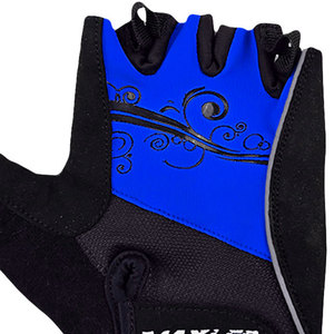 Guantes de medio Dedo de protección completa de la palma para gimnasio, ciclismo, deportes, entrenamiento de levantamiento de pesas, guantes antideslizantes de silicona para Fitness, Verano - Product Image 5