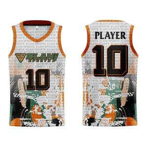 Uniforme de Baloncesto Personalizado para Equipos, 100% Poliéster Transpirable, Tallas Grandes, Paquete Oferta 2026, Anti-UV, Secado Rápido, Manga Corta, Unisex - Product Image 3