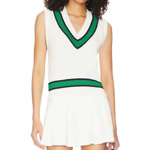 Falda corta transpirable de uniforme de tenis ligero de alta calidad para mujer más vendida en ropa deportiva de Color sólido - Product Image 1