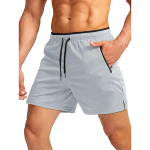 Pantalones cortos de entrenamiento con bolsillo y cremallera de secado rápido, transpirables, para correr, deportes de verano, para hombre, recién llegados, pantalones cortos para correr - Product Image 3