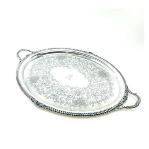 Bandeja de frutas de Metal delicada hecha a medida, mesa hecha a mano, granja para bodas, comedor, servicio, plato de Hotel y fiestas de comedor - Product Image 5