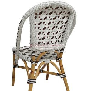 Chaise en rotin naturel et synthétique de qualité supérieure pour l'extérieur, idéale pour patio, jardin, complexe hôtelier, café et ensemble de salle à manger d'hôtel - Vente en gros - Product Image 6