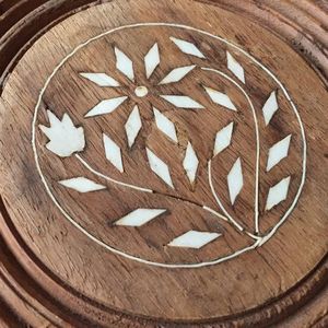 Buena calidad forma personalizada vajilla bandeja para servir comida asas de Metal elegante diseño hecho a mano Ideal para uso en restaurante en casa - Product Image 3