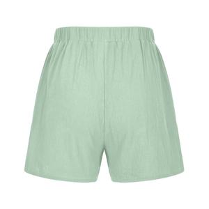 Pantalones Cortos Deportivos de Verano para Mujer, Diseño Nuevo, Transpirables, 100% Algodón, para Gimnasio, Entrenamiento, Correr, con Cintura Elástica, Alta Calidad - Product Image 3