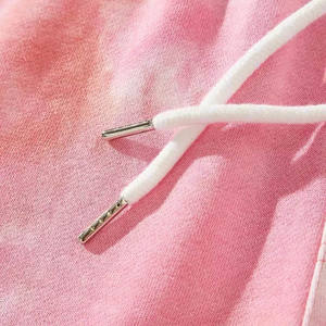 2025 pantalones cortos transpirables de algodón 100% personalizados para hombre con cordón, pantalones cortos transpirables con tinte de corbata para hombre a la venta - Product Image 4