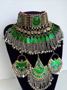 ชุดเครื่องประดับเพทายทองเหลืองสำหรับผู้หญิงทำด้วยมือสำหรับงานแต่งงานและงานปาร์ตี้ขายตรงจากโรงงาน - Product Image 2