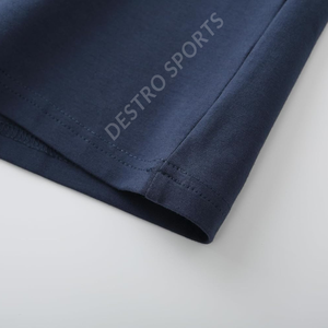 เสื้อยืดผู้ชายคอกลมเข้ารูปแขนสั้นระบายอากาศแห้งเร็วเสื้อผ้าฝ้ายทำจาก100% - Product Image 6