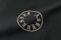 Sweat à capuche d'hiver en molleton 100 % coton de haute qualité, design personnalisé avec appliqué pour logo brodé, style streetwear oversize