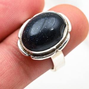 Anillo clásico de plata sólida 925, joyería para mujer, Plata de Ley 925, piedra solar, piedra preciosa, estilo bohemio, anillo hecho a mano, regalo para mamá - Product Image 2