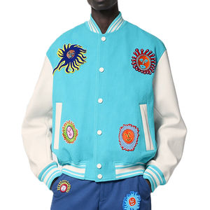 Chaquetas Varsity de Invierno para Hombre, Diseño Superior, Logotipo Frontal Personalizado, Transpirables, Algodón de Alta Calidad - Product Image 5