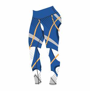 Leggings pour femmes en tissu respirant à séchage rapide, anti-transpiration, en polyester recyclé, taille haute, vêtements de sport éco-responsables - Product Image 2