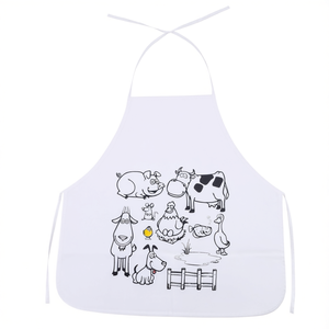 Grembiule da Colorare Personalizzato Klaus: Gadget su Misura per Divertimento Creativo - Product Image 3