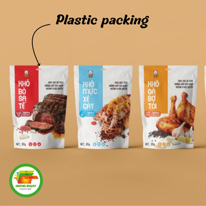 ถุงซิปเกรดอาหารสำหรับวุ้นช็อกโกแลตถั่วแบบตั้งได้ - Product Image 5