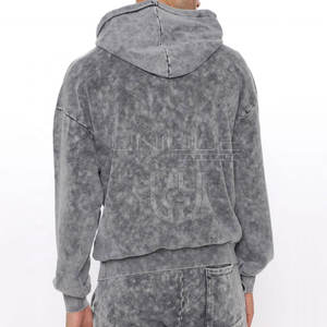 Chándal de lavado ácido con logotipo personalizado de estilo único de calidad superior, chándal de moda a precio de fábrica - Product Image 4