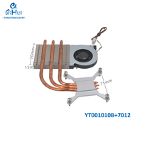 Dissipateur thermique passif 2u pour PC Hotsale ou refroidisseur de processeur étroit Noctua Ncr haute performance Lga3647 Server 1u