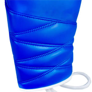 Nouveauté 2026, dernier modèle, gants de boxe à lacets au poignet, sur mesure, élégants, en cuir bleu original, gants d'entraînement de combat, CP-BG-12 - Product Image 6